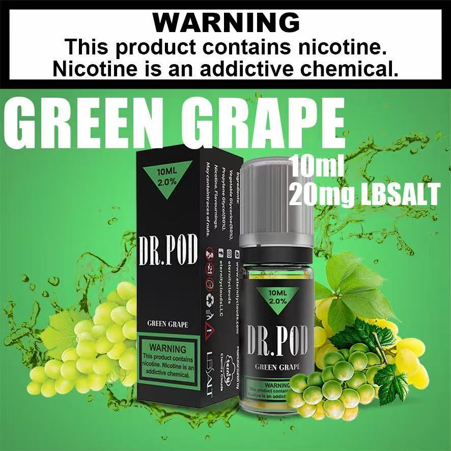 Dr.Salt 鹽博士 30ML 小煙油｜多口味尼古丁鹽煙油精選推薦【買五送一】 - 電子煙潮流商城