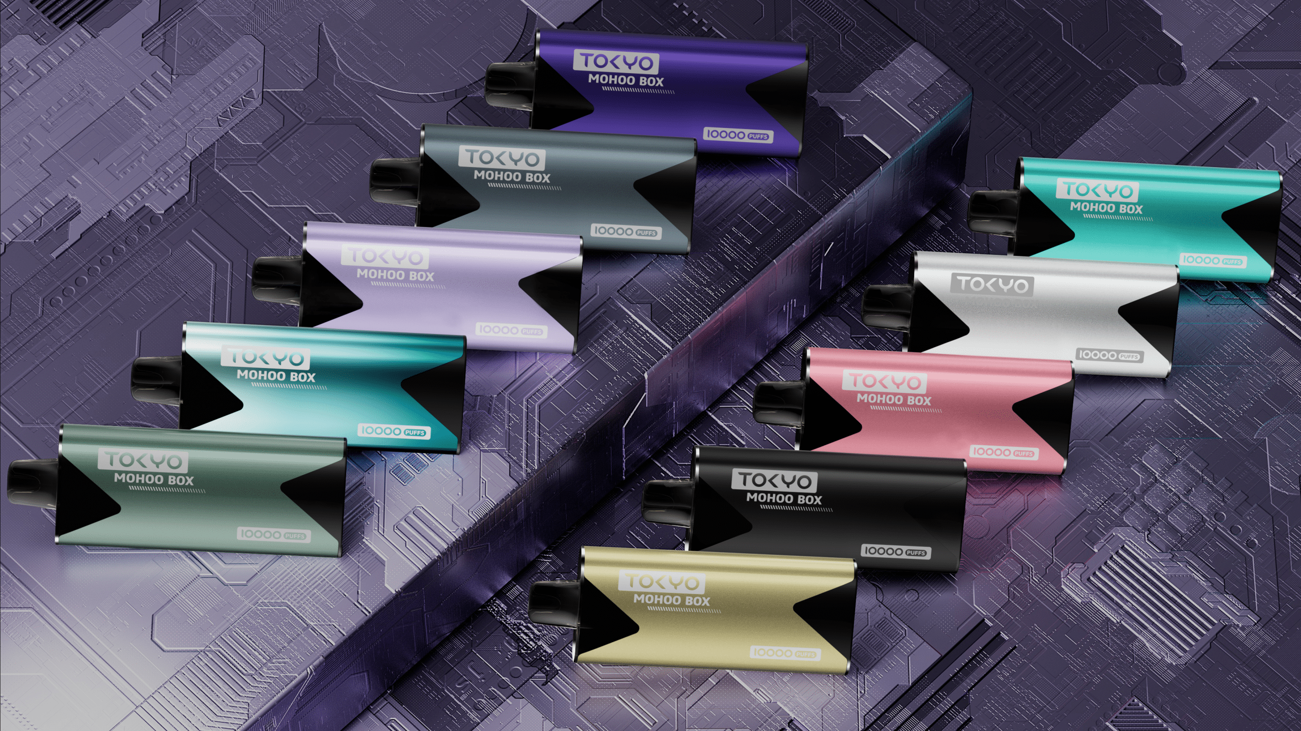 TOKYO MOHOO BOX 東京魔盒煙桿｜便攜大容量 台灣電子菸批發 711取貨 - 電子煙潮流商城