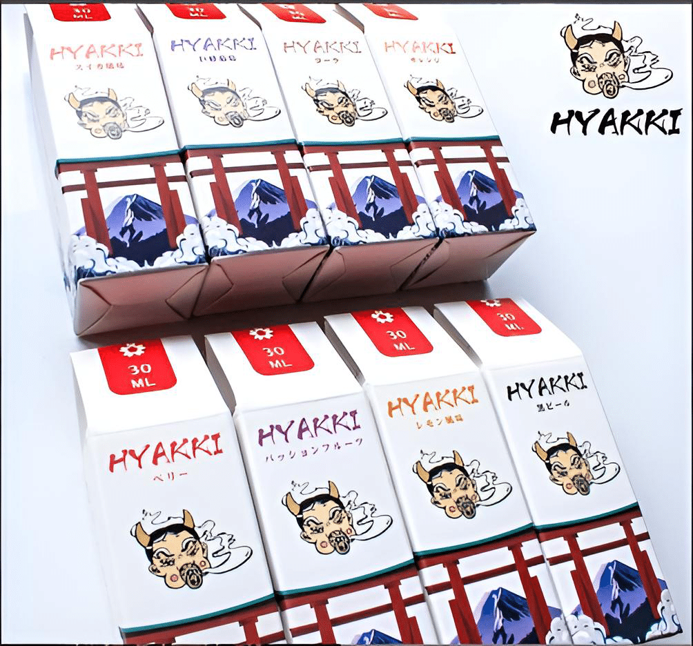 HYAKKI 哈亞齊日系進口 30ml／35mg 小煙專用煙油｜711貨到付款 - 電子煙潮流商城