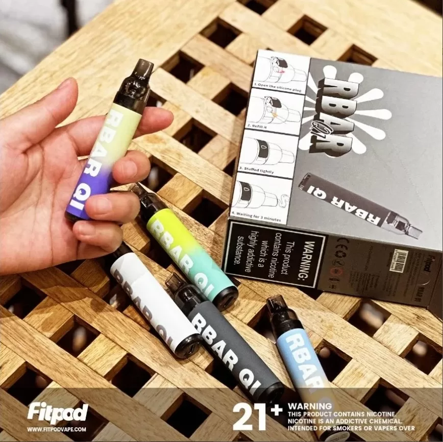 FITPOD RBAR Q1 拋棄式注油主機｜耐用便捷｜支持多次注油 - 電子煙潮流商城